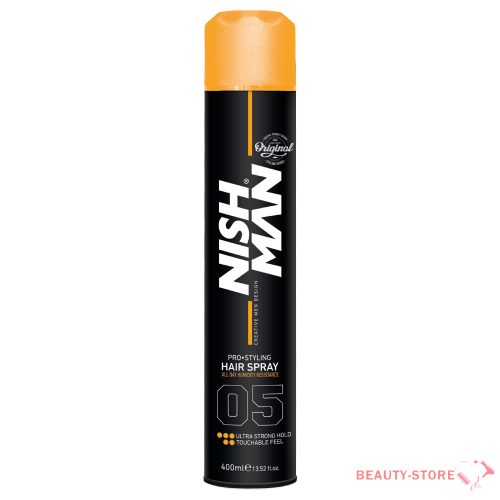  Nish Man Pro Styling Hair Spray (05) Ultra Strong Hold hajlakk