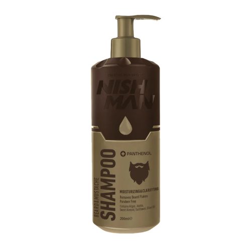 Nish Man Szakáll & Bajusz Sampon/Shampoo 200ml