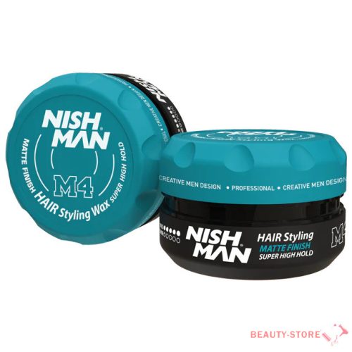 Nish Man hair styling wax  (M4) Terminado 100ml hajformázó