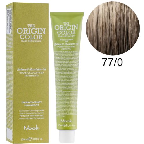 Nook The Origin Color hajfesték 100ml 77.0 intenzív szőke