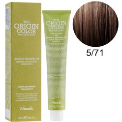   Nook The Origin Color hajfesték 100ml 5.71 világos gesztenye barna írisz