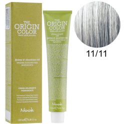   Nook The Origin Color hajfesték 100ml 11.11 szőke extra platina intenzív hamu