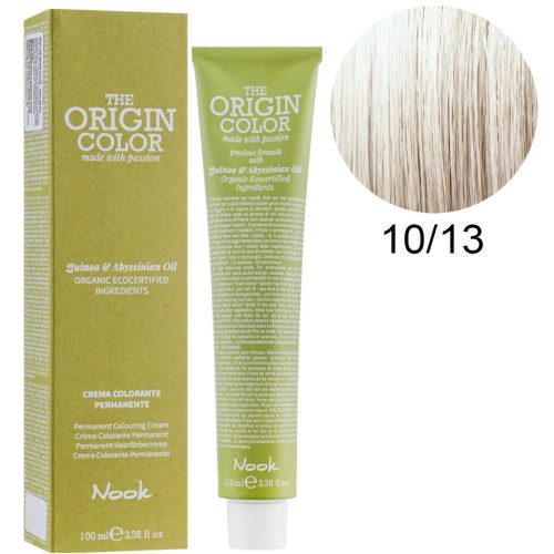 Nook The Origin Color hajfesték 100ml 10.13 platina szőke bézs 