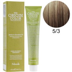   Nook The Origin Color hajfesték 100ml 5.3 világos gesztenye arany