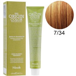   Nook The Origin Color hajfesték 100ml 7.34 szőke arany réz