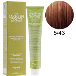   Nook The Origin Color hajfesték 100ml 5.43 világos gesztenye réz arany