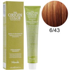   Nook The Origin Color hajfesték 100ml 6.43 sötét szőke réz arany