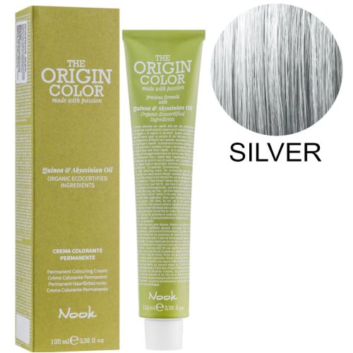 Nook The Origin Color hajfesték 100ml silver ezüst