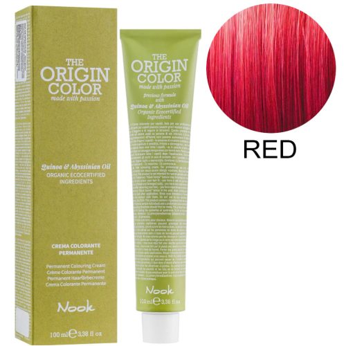 Nook The Origin Color hajfesték 100ml red vörös