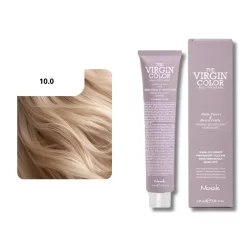   Nook Virgin Color ammóniamantes hajfesték 100ml 10.0 platina szőke