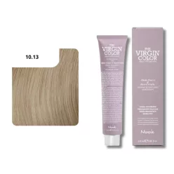   Nook Virgin Color ammóniamantes hajfesték 100ml 10.13 platina szőke beige