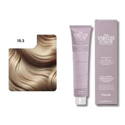   Nook Virgin Color ammóniamantes hajfesték 100ml 10.3 platina szőke arany