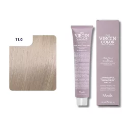   Nook Virgin Color ammóniamantes hajfesték 100ml 11.0 extra platina szőke