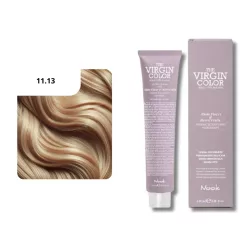   Nook Virgin Color ammóniamantes hajfesték 100ml 11.13 extra platina szőke beige