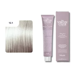   Nook Virgin Color ammóniamantes hajfesték 100ml 12.1 szupervilágosító hamu