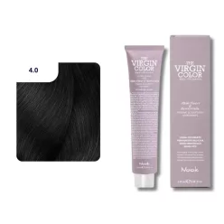   Nook Virgin Color ammóniamantes hajfesték 100ml 4.0 gesztenye 