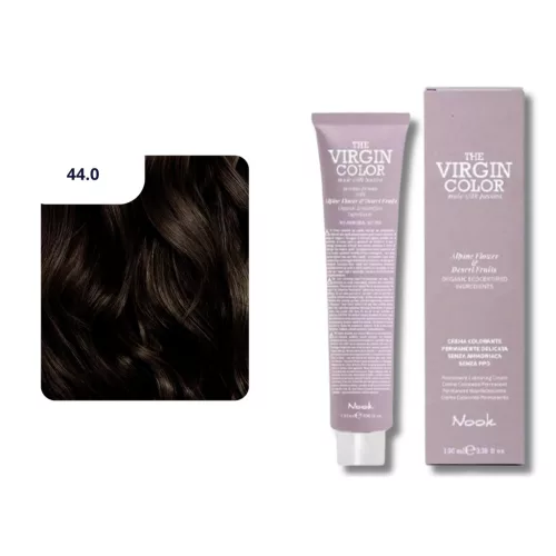 Nook Virgin Color ammóniamantes hajfesték 100ml 44.0 intenzív gesztenye 