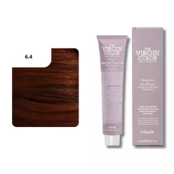   Nook Virgin Color ammóniamantes hajfesték 100ml 6.4sötét szőke réz