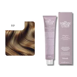   Nook Virgin Color ammóniamantes hajfesték 100ml 7.7  szőke barna