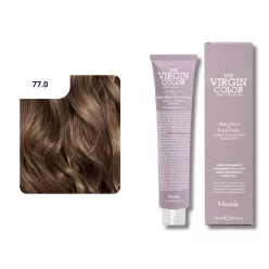   Nook Virgin Color ammóniamantes hajfesték 100ml 77.0 intenzív szőke