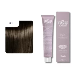   Nook Virgin Color ammóniamantes hajfesték 100ml 8.1 világos hamu szőke