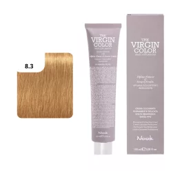   Nook Virgin Color ammóniamantes hajfesték 100ml 8.3 világos világos szőke arany