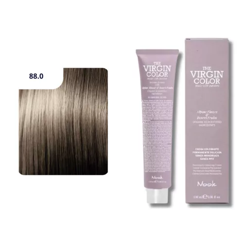 Nook Virgin Color ammóniamantes hajfesték 100ml 88.0 intenzív világos szőke