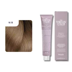   Nook Virgin Color ammóniamantes hajfesték 100ml 9.13 nagyon volágos arany hamu szőke