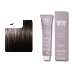 Nook Virgin Color ammóniamantes hajfesték 100ml ash