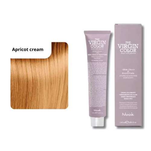 Nook Virgin Color ammóniamantes hajfesték 100ml apricot cream