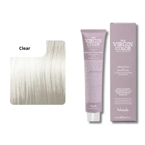 Nook Virgin Color ammóniamantes hajfesték 100ml clear