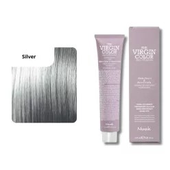 Nook Virgin Color ammóniamantes hajfesték 100ml silver