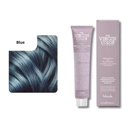 Nook Virgin Color ammóniamantes hajfesték 100ml steel blue