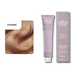   Nook Virgin Color ammóniamantes hajfesték 100ml sweet caramel
