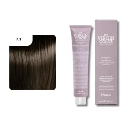   Nook Virgin Color ammóniamantes hajfesték 100ml 7.1 szőke hamu