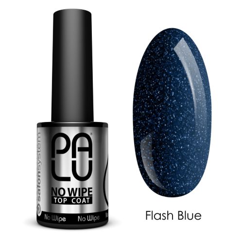 PALU Top Coat - Flash Blue - fixálásmentes fényzselé - 11g