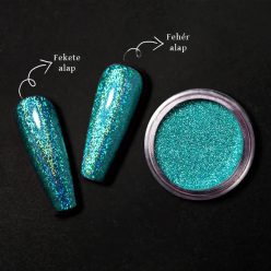 PN Csillámpor No.102 - 1gr - Holographic Türkiz