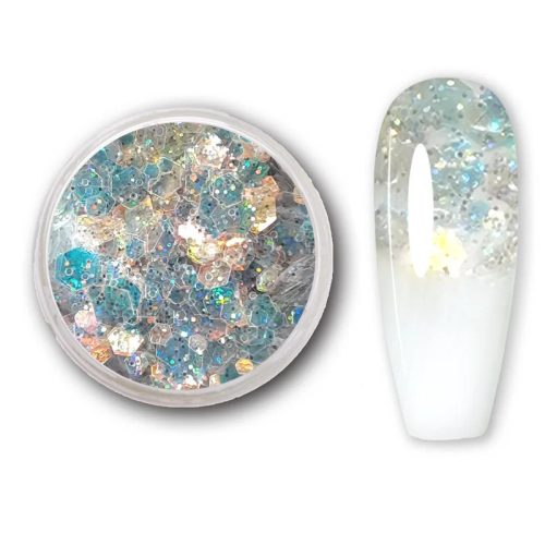 PN Holo glitter mix No.46 Moonlight