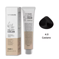   Puring Tuttocolors Fruity color hajfesték 100ml 4.0 közép barna