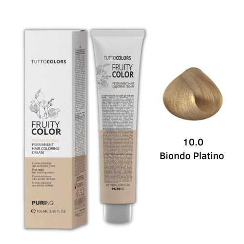 Puring Tuttocolors Fruity color hajfesték 100ml 10.0 platina szőke