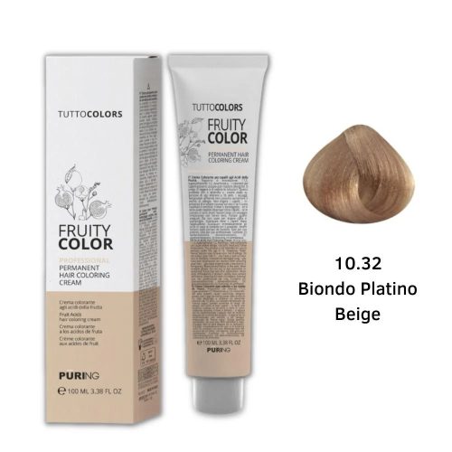 Puring Tuttocolors hajfesték 100ml 10.32 platina szőke bézs