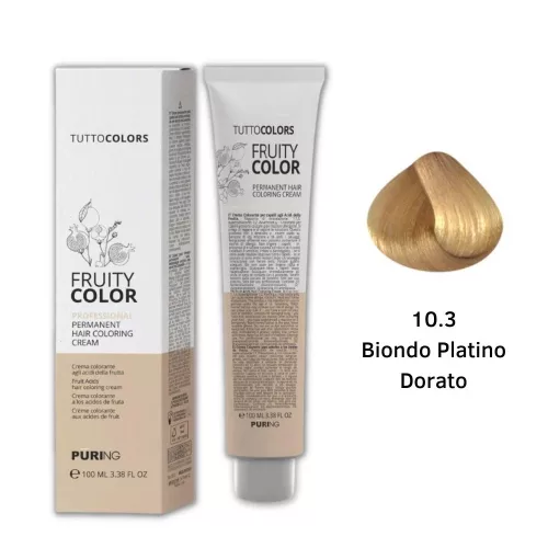 Puring Tuttocolors hajfesték 100ml 10.3 platina szőke arany