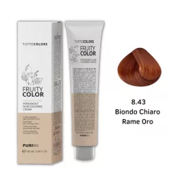   Puring tuttocolors Fruity colors hajfesték 100ml 8.43 világos szőke réz arany