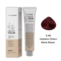   Puring tuttocolors Fruity colors hajfesték 100ml 5.46 világos barna réz vörös