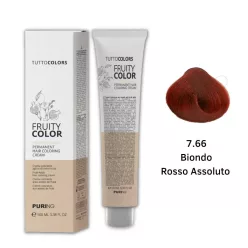   Puring tuttocolors Fruity colors hajfesték 100ml 7.66 közép szőke abszolút vörös