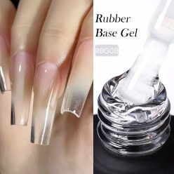 BORN PRETTY TRUBUTY Rubber Base Gel 15 ml - RBG08 - Clear