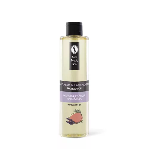 Sara Beauty Masszázsolaj - Mangó és Levendula - 250ml  SBS223