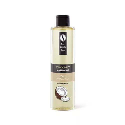 Sara Beauty Masszázsolaj - Kókusz - 250ml   SBS074
