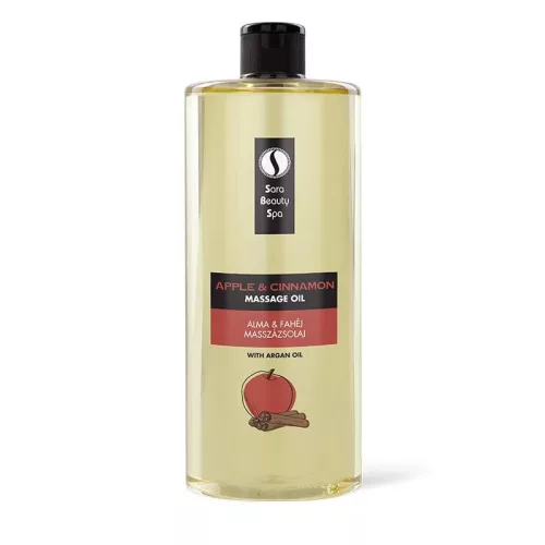 Sara Beauty Masszázsolaj - Alma és Fahéj - 1000ml SBS211