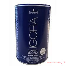 Schwarzkopf Professional Igora Vario Blond Super Plus szőkítőpor 450gr